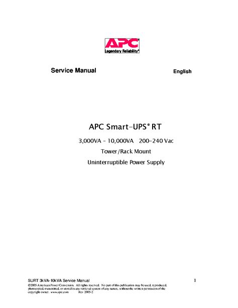 Apc Back Ups Rs 800 User Manual